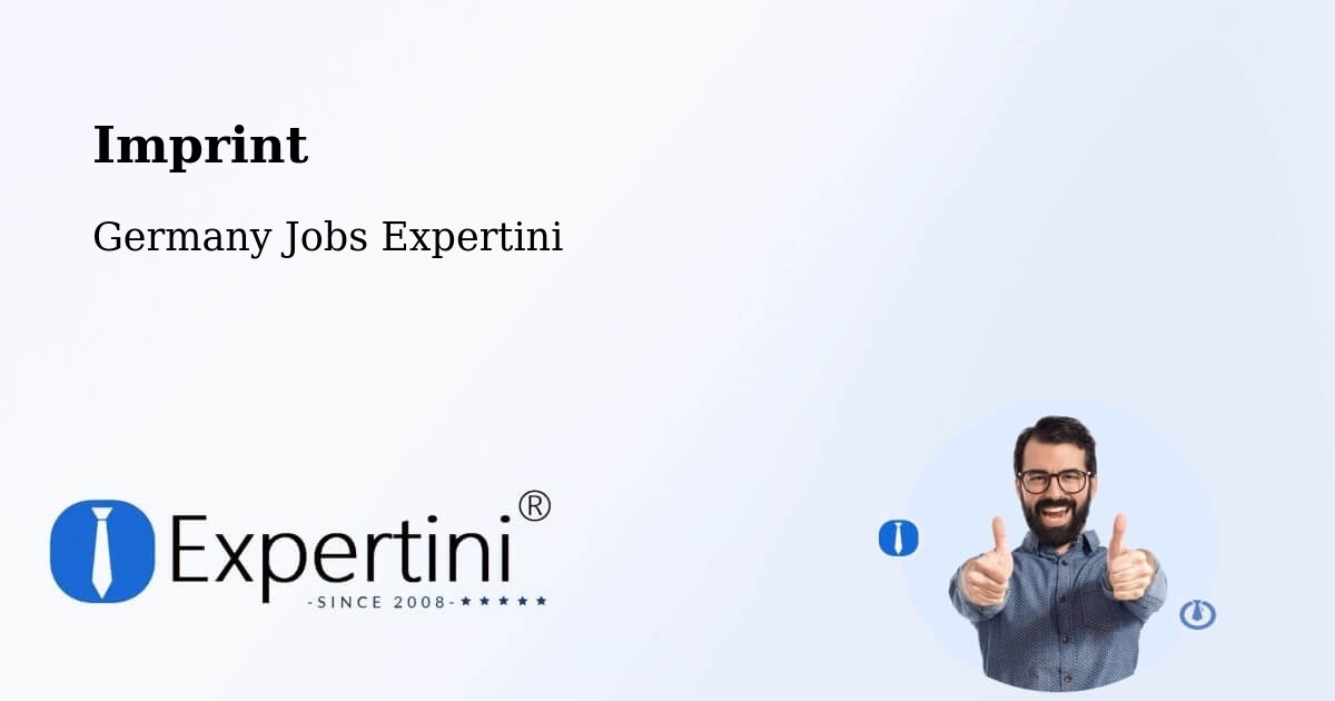 Imprint – Grossbeeren - Germany Jobs Expertini